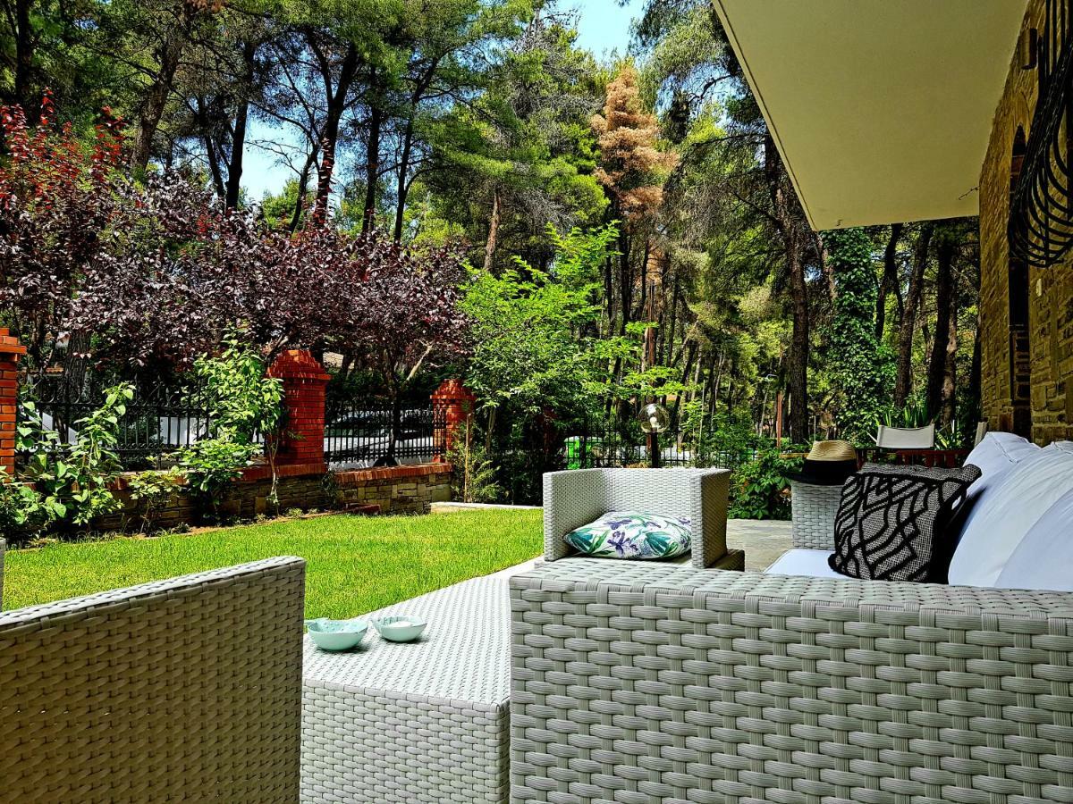 Wood And Stone Villa Sani  Екстер'єр фото