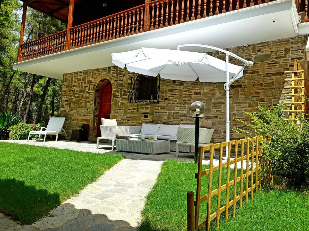 Wood And Stone Villa Sani  Екстер'єр фото